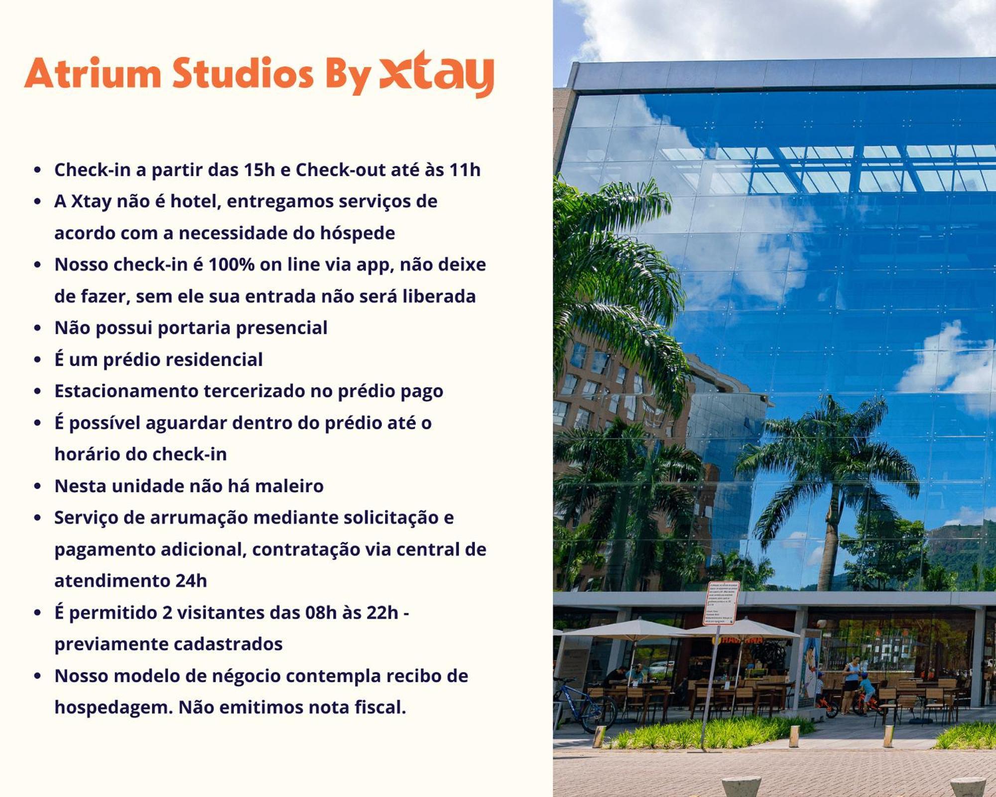 Atrium Studios By Xtay Em Palhoça Buitenkant foto